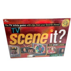 2005 TV Edition Scene It! The DVD Trivia Family Game Show NEW & SEALED*